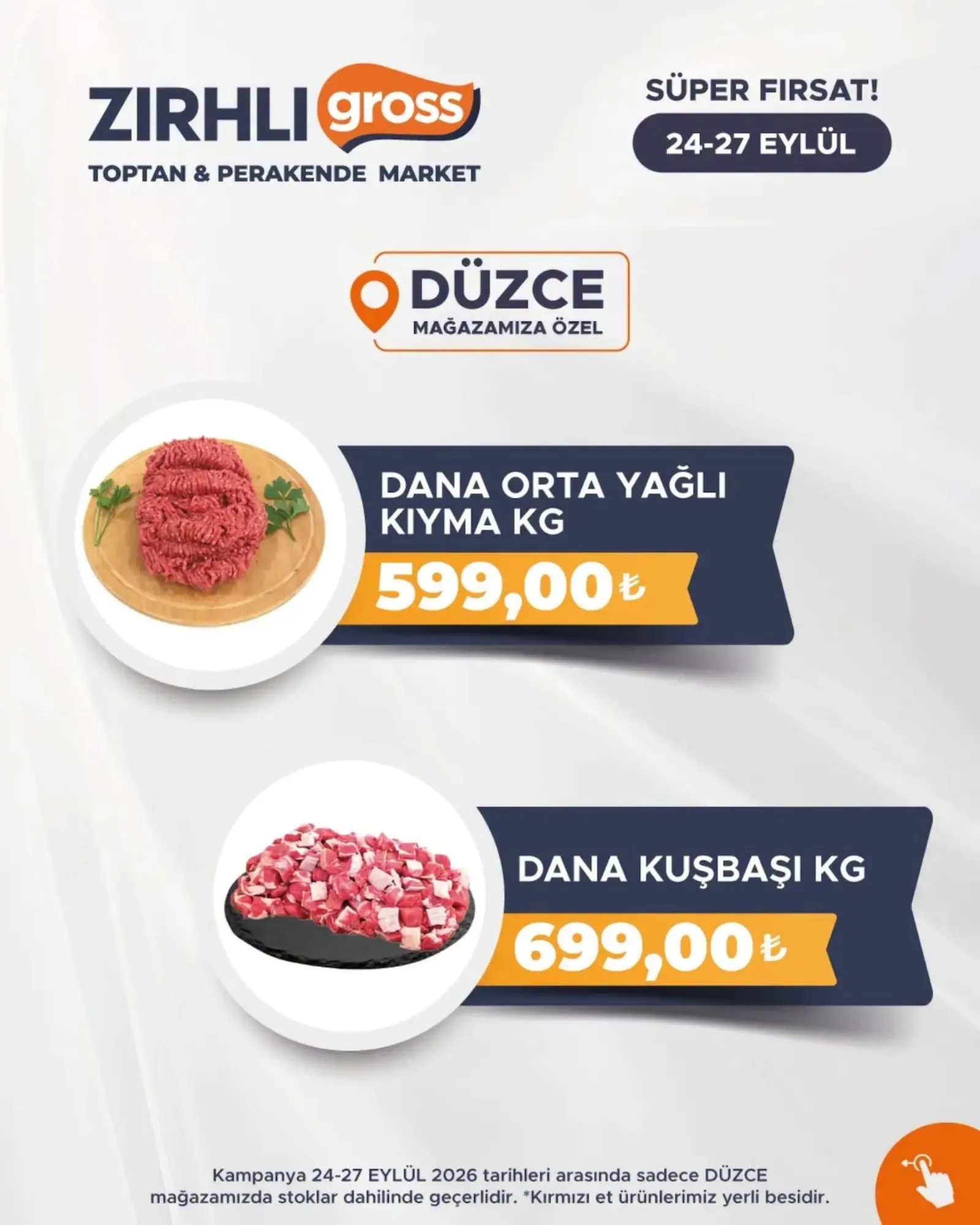 Zırhlı Toptan Market broşürü sayfa 11