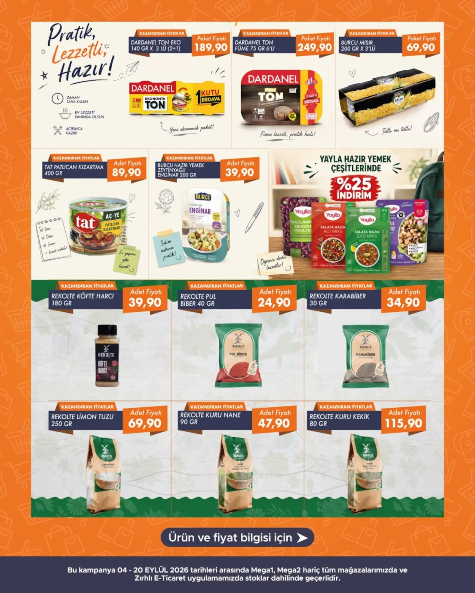 Zırhlı Toptan Market broşürü sayfa 23