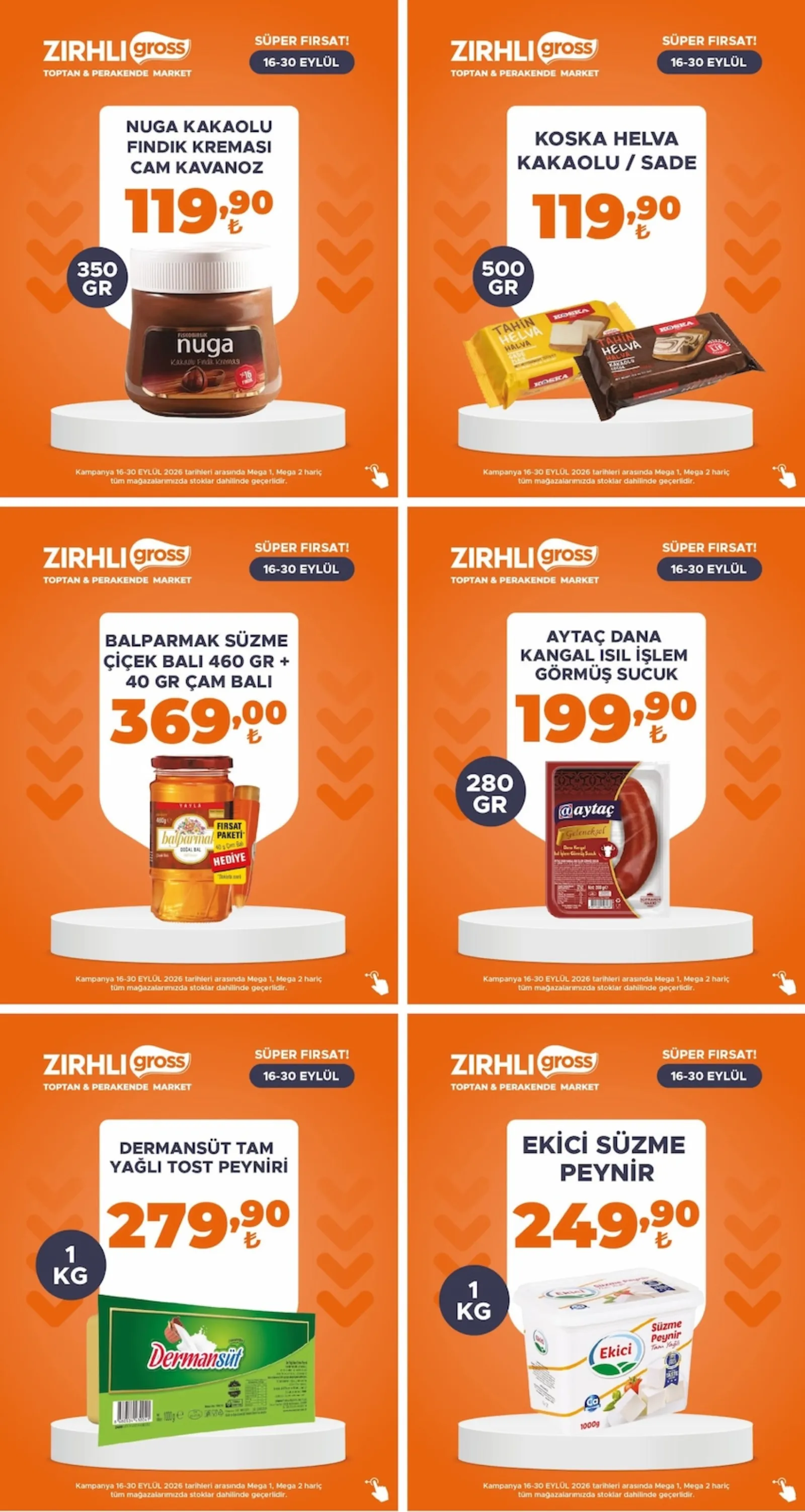Zırhlı Toptan Market broşürü sayfa 1