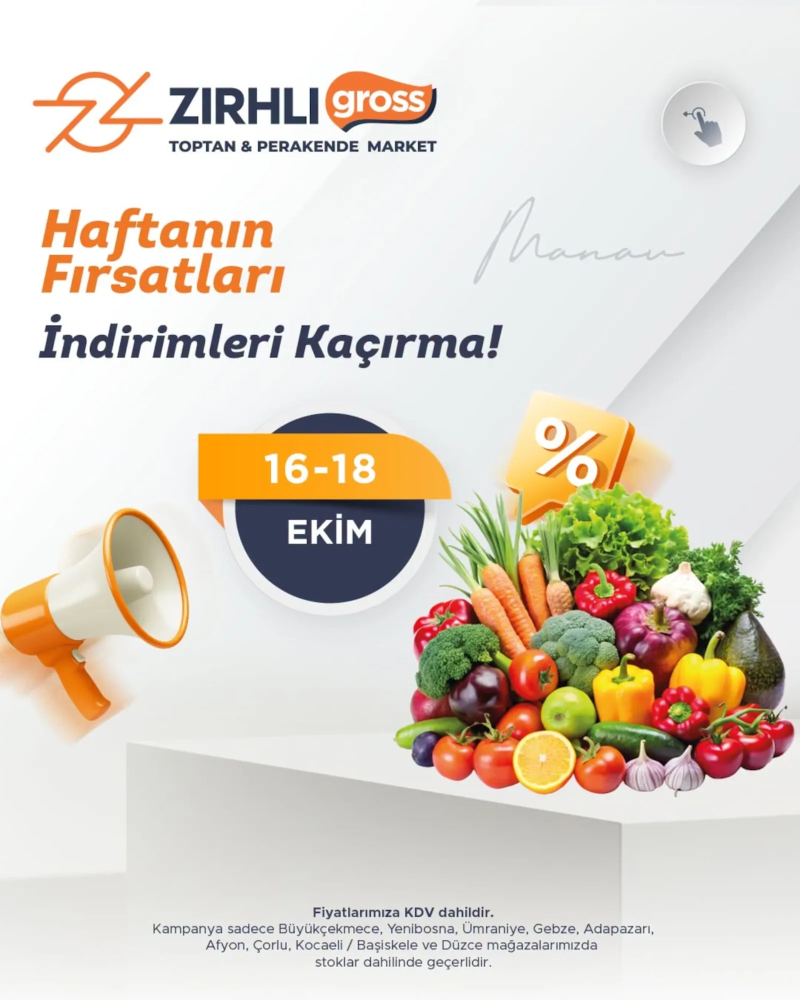 Zırhlı Toptan Market broşürü sayfa 1